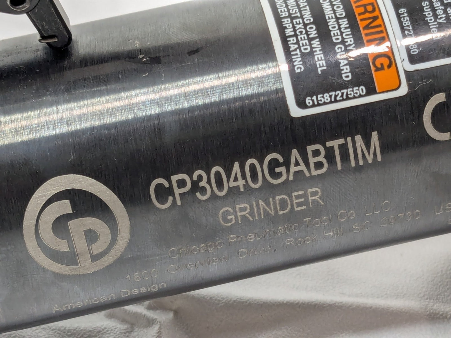 CP 4" Disc Angle Grinder Steel Body 1Hp CP3040GABTIM PARTS/REPAIRS