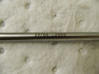 Super Tool Coolant Chucking Reamer 19/64" 4  HSS 941810