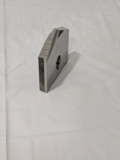 AME Spade Drill Insert: 3-1/2" Dia, Seat Size F, Powdered Metal, 130º 10264