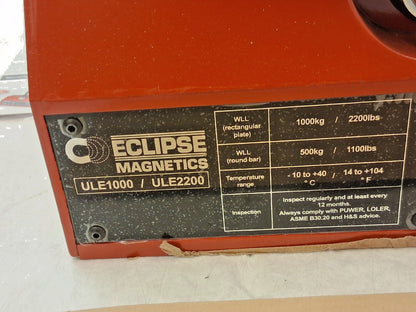 Eclipse Lift Magnet 2200 LB Capacity ULE2200