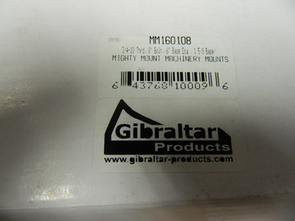GIBRALTAR 4,200 Lb Cap 3/4-10 Thread, Zinc Stud, Machine Socket  Leveling Mount