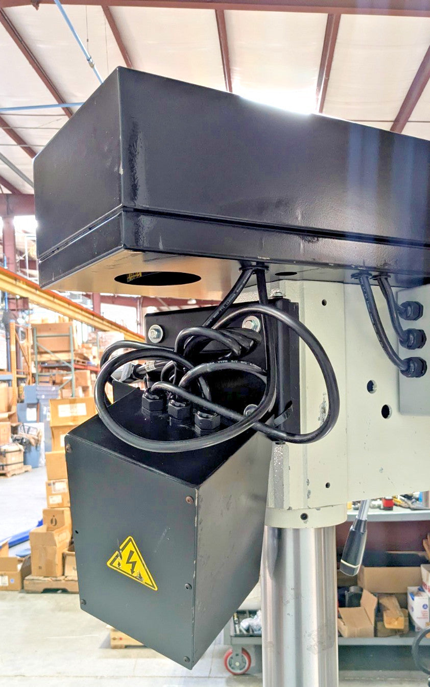VECTRAX RF-19V Heavy Duty Drill Press  20" Swing  3MT  *Missing 1HP Motor*