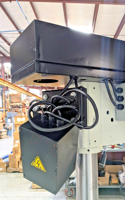 VECTRAX RF-19V Heavy Duty Drill Press  20" Swing  3MT  *Missing 1HP Motor*