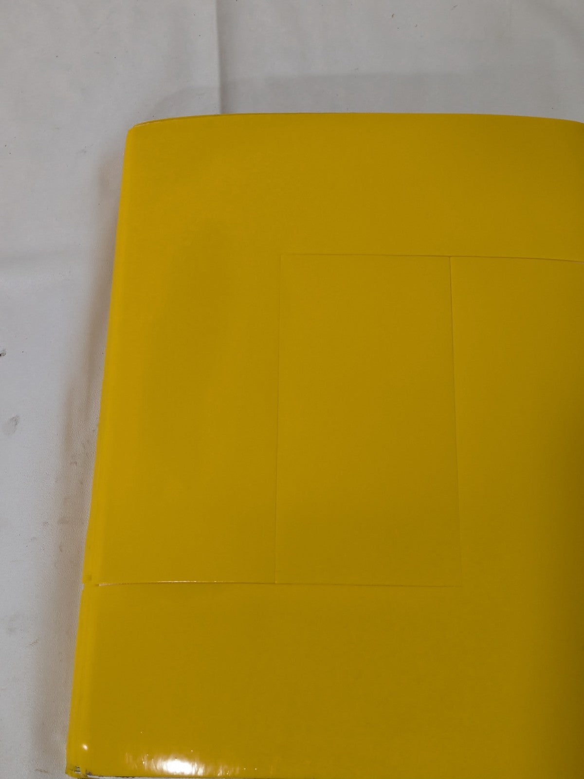 ACCUFORMNMC Die Cut Shape: Vinyl, Yellow, Light Duty Qty 25 LN120