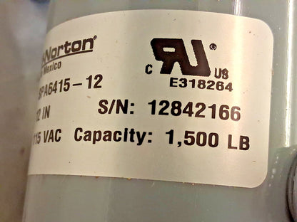 Duff-Norton Linear Electromechanical Actuator PARTS/REPAIR SPA6415-12