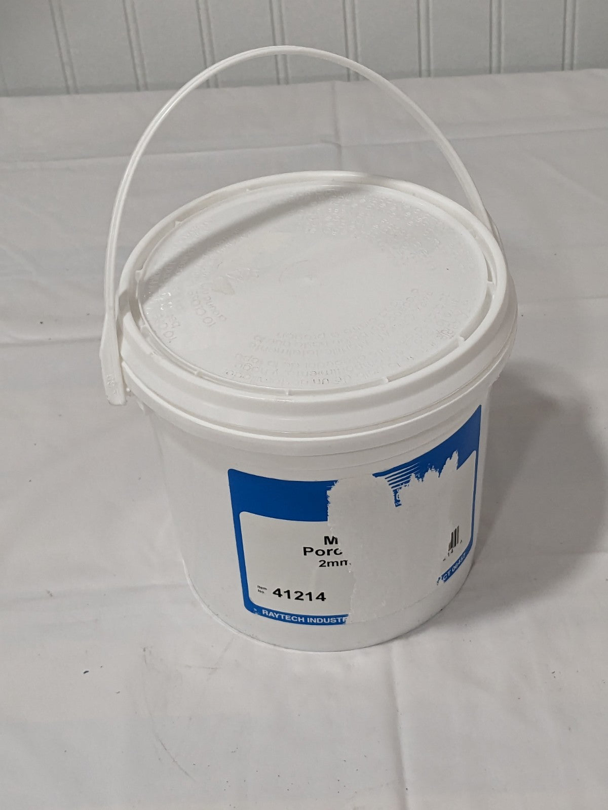 RAYTECH Ball Tumbling Media: Porcelain Carrier, Porcelain Abrasive 5 LB 41-214