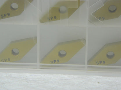 NTK Ceramic Turning Insert VNGA333T0420 SP9 35° Diamond Qty 10 5787163