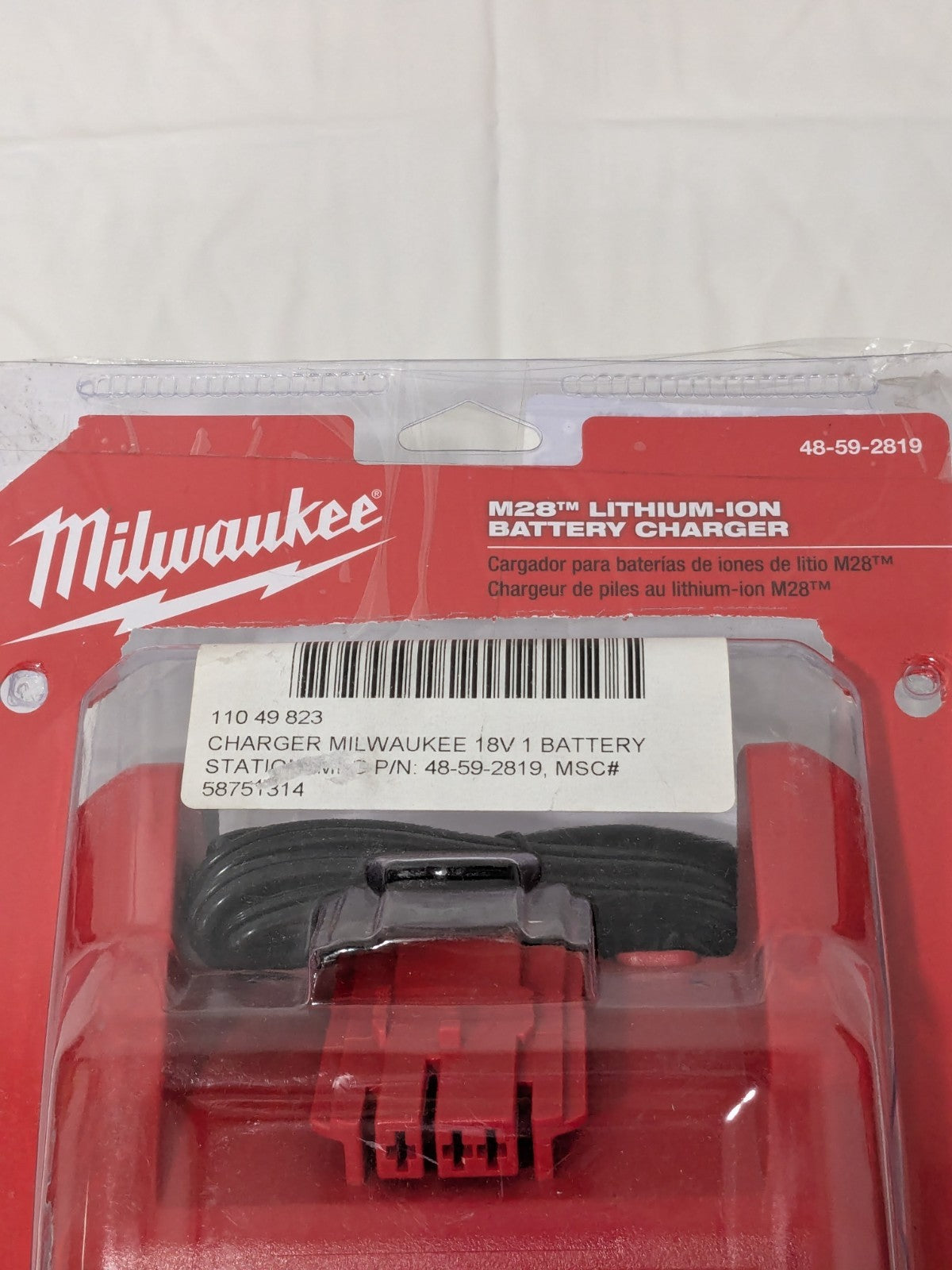 Milwaukee Tool 28-Volt Charger 48-59-2819