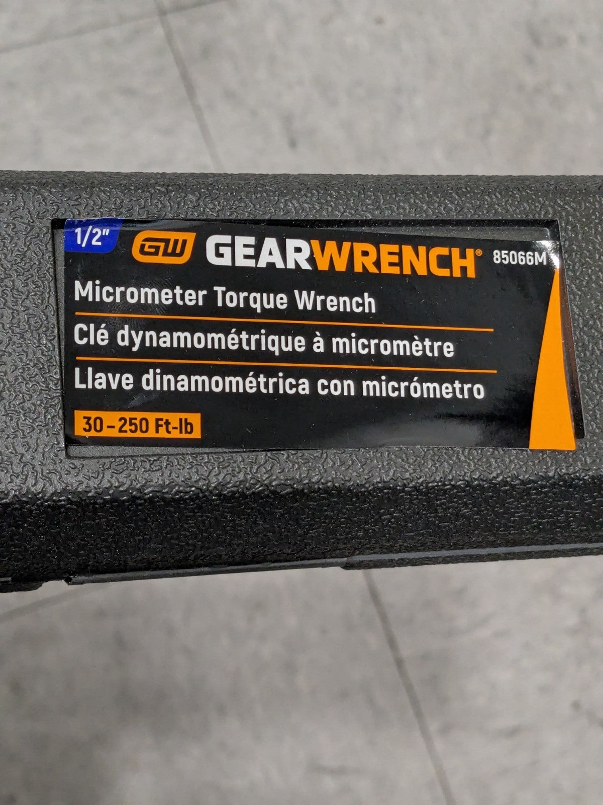GEARWRENCH Torque Wrench: 1/2 in Drive, Square Drive, Foot Pound 85066M