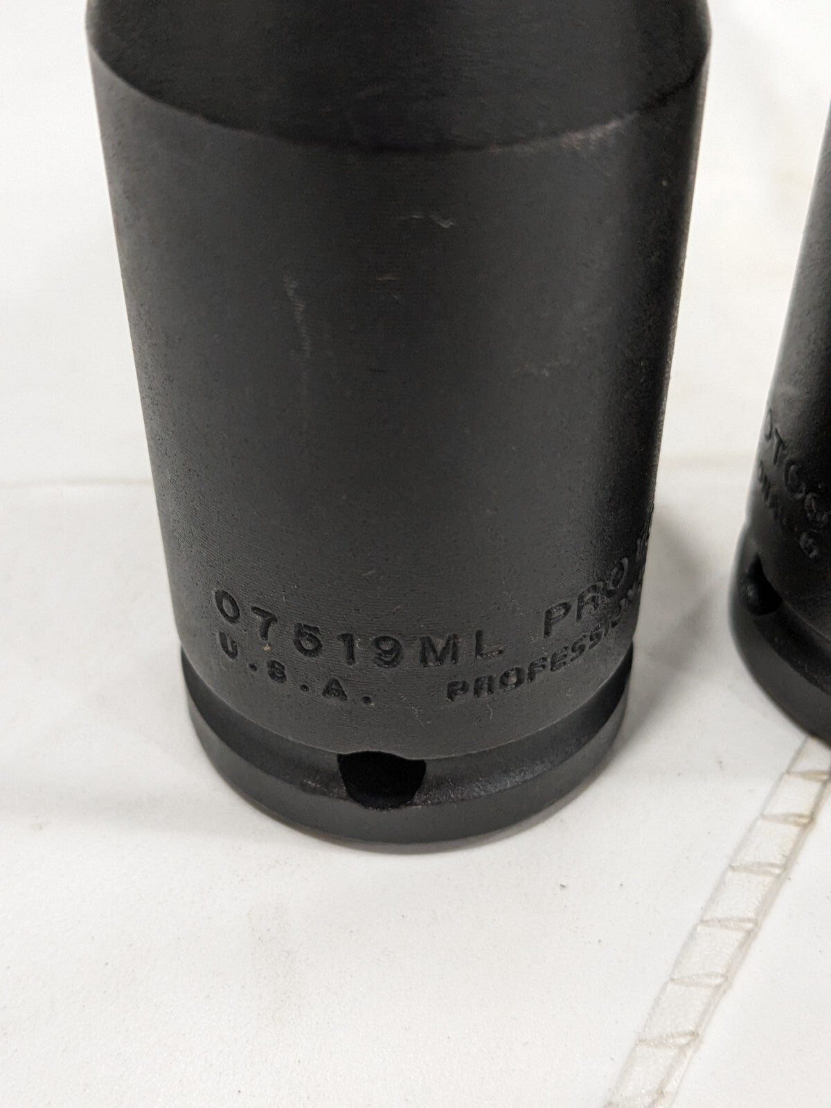 Proto Impact Socket: 3/4″ Drive, 19 mm Socket, Hex Drive Qty 2 J07519ML