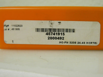 Hertel Indexable Cutoff Blade 0.094" Insert Width 45741915