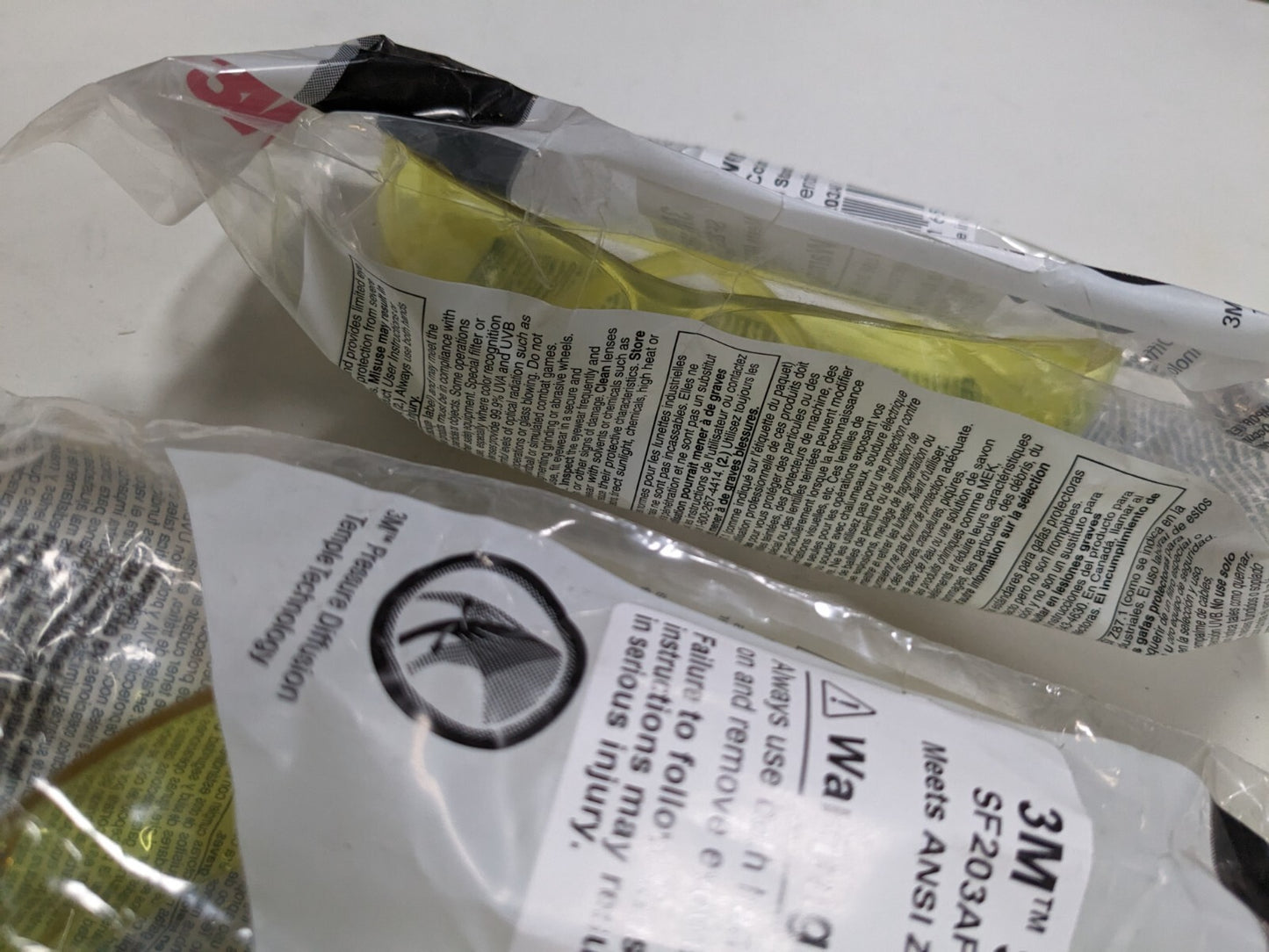 3M 2pair SecureFit Protective Eyewear Anti-Fog/Anti-Scratch 7100021793