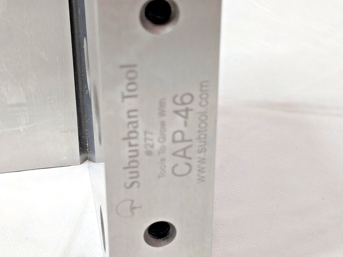 Suburban Tool Steel Precision-Ground Angle Plate 6" X 4" x 4" x 1