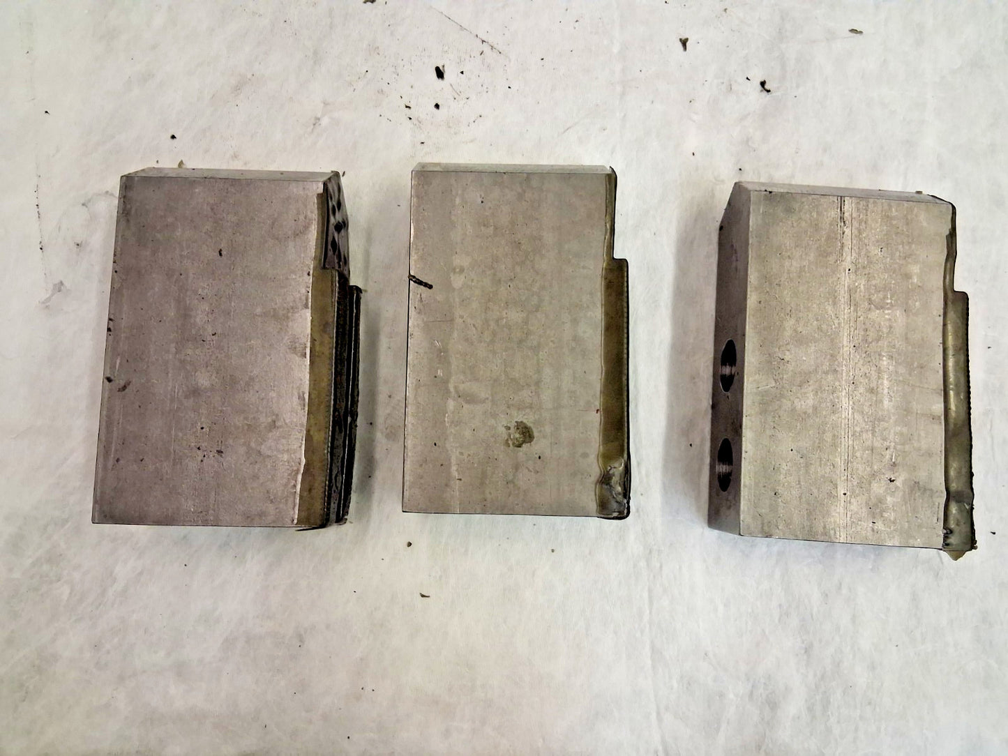 H & R Manufacturing Serrated Soft Lathe Chuck Jaws 3pcs HR-213-5.0-OP