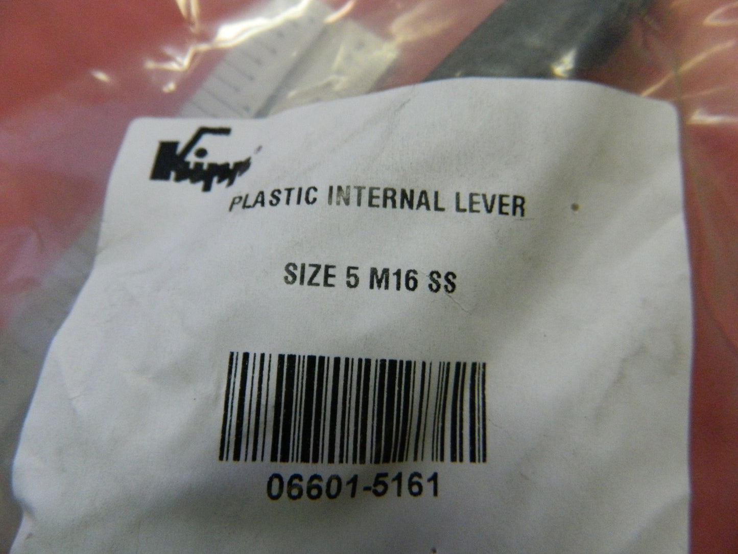Kipp Adjusta Clamping Handle Plastic Internal Lever Size-5 M16 QTY 2  066015161