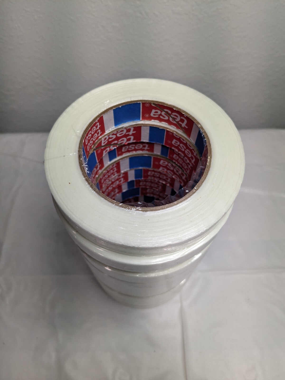 Tesa Tapes Strapping Tape, 319 3/4'' X 60Y Fiberglass Qty 12 Rolls5331
