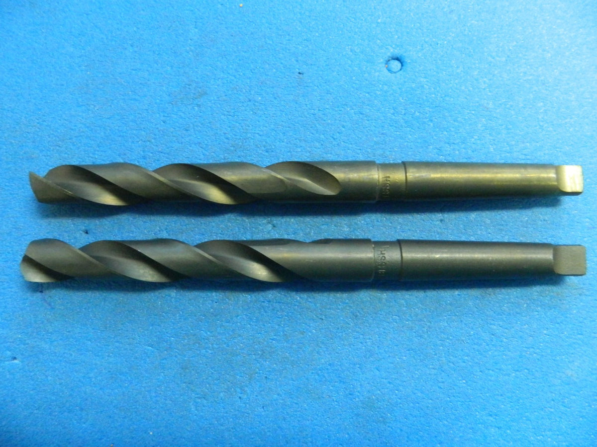 Interstate Taper Shank Drill Bits 0.7283" x 233mm OAL 2MT HSS Qty. 2 #01567