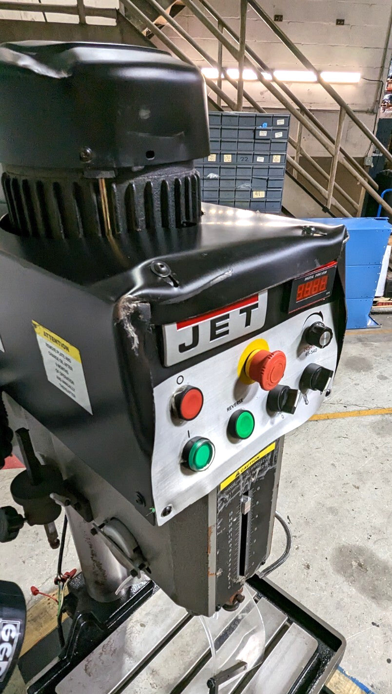 JET  20" Drill & Tap Press JDP-20EVST-230  3MT, 230V 1PH  354225 Scratch & Dent
