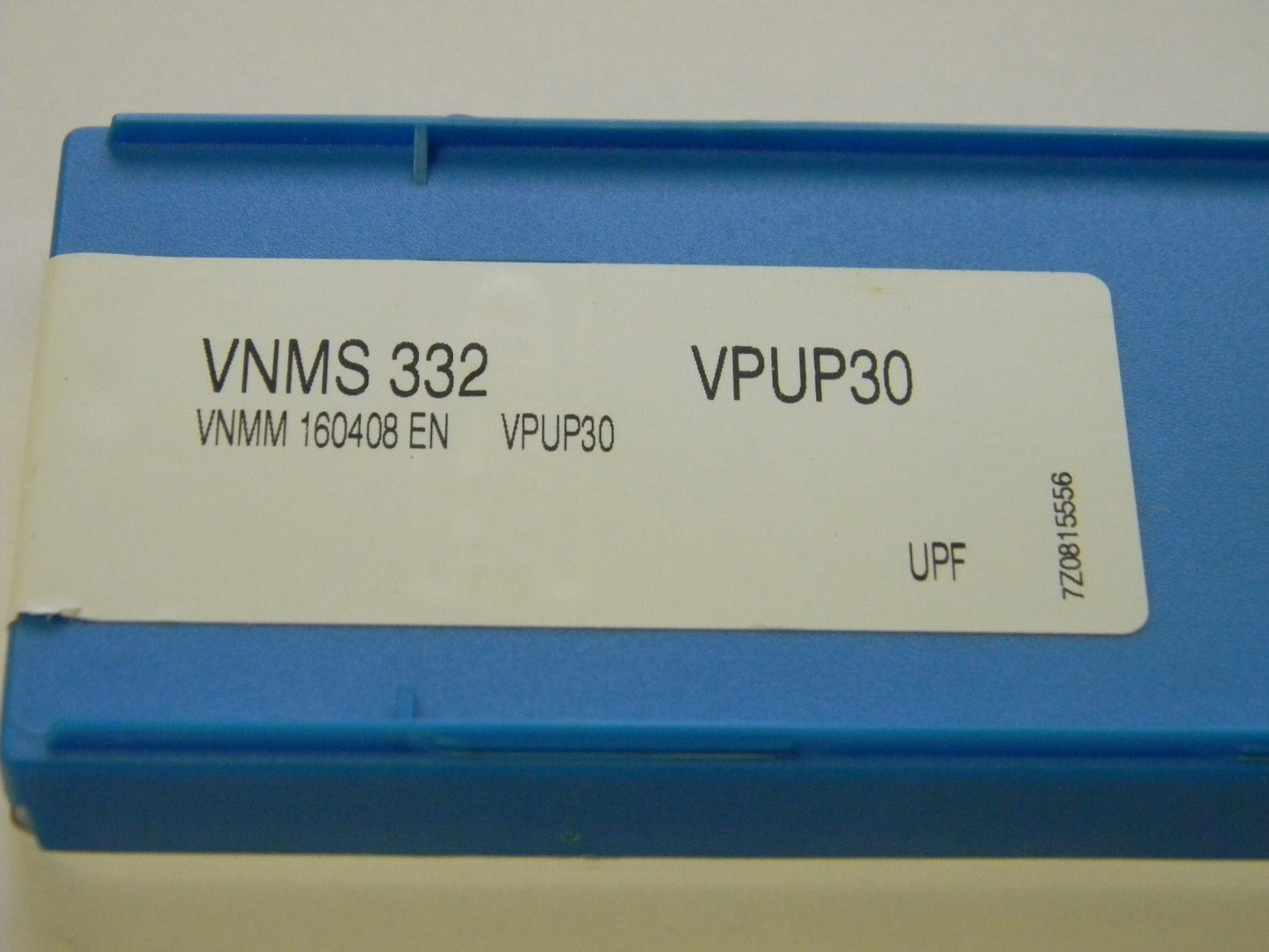 Walter-Valenite Carbide Turning Insert  Grade VPUP30QTY 9  VNMS332