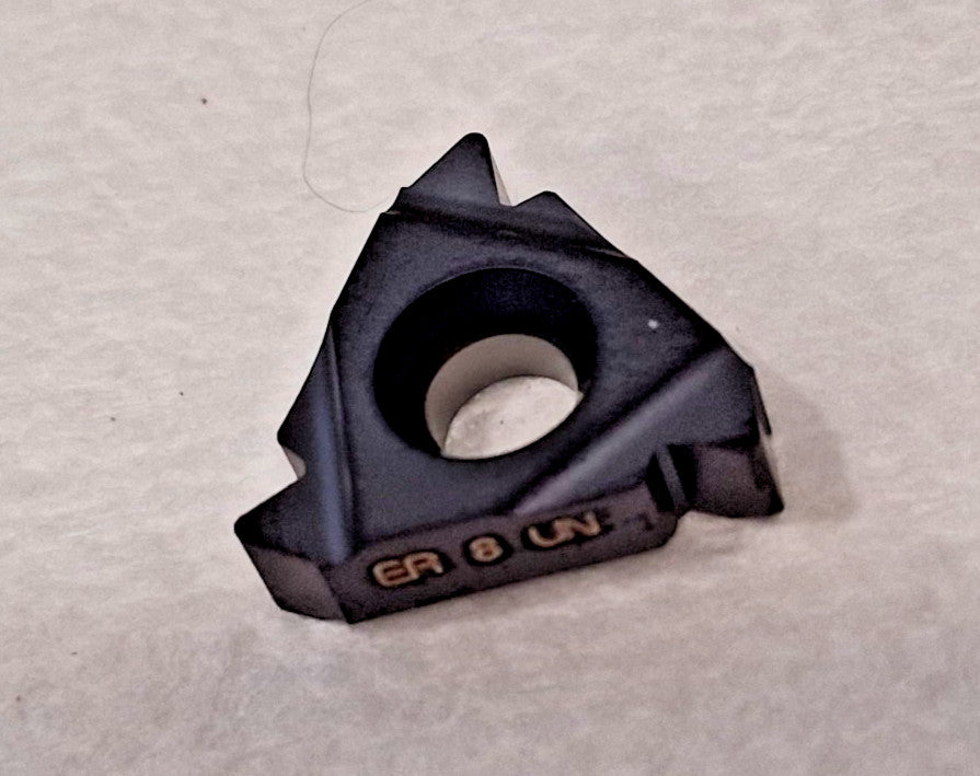 TOOL-FLO External Thread Turning Laydown Insert Qty 5 16ER 8UN AC22A