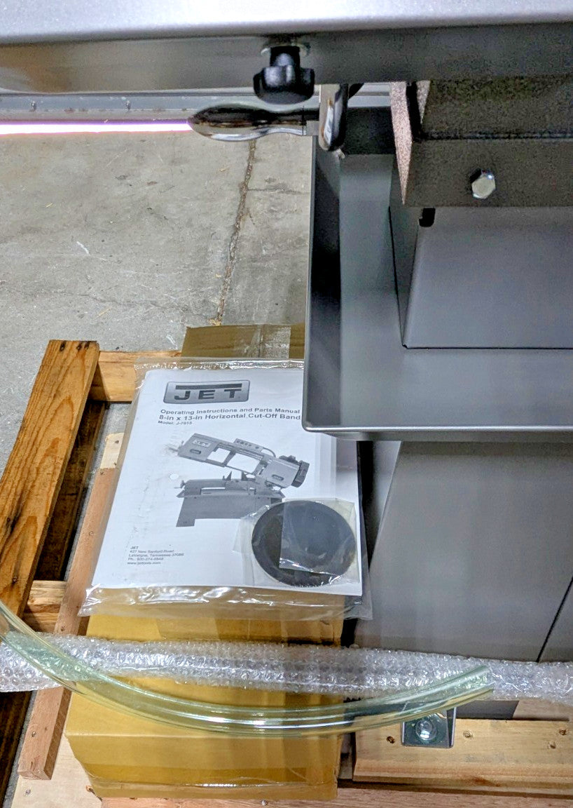 JET J-7015 8"x13" Horizontal Bandsaw  115/230V  1-1/2HP  Step Pulley D