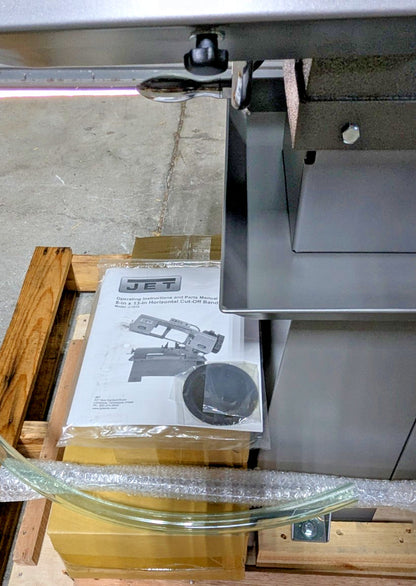 JET J-7015 8"x13" Horizontal Bandsaw  115/230V  1-1/2HP  Step Pulley D
