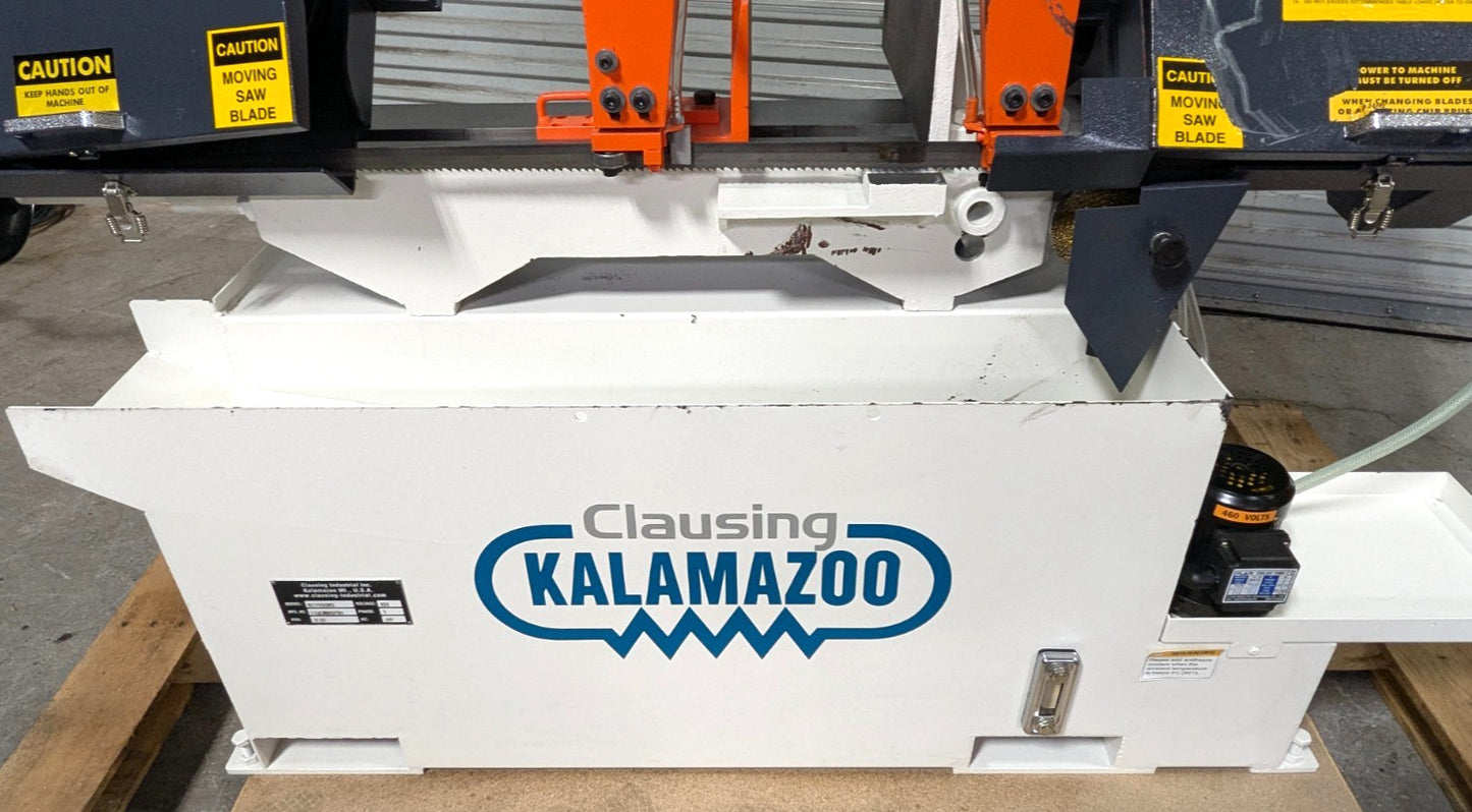 Clausing Kalamazoo Horizontal Bandsaw 230/460V  KC1016VS-3S  *Shipping Damage*
