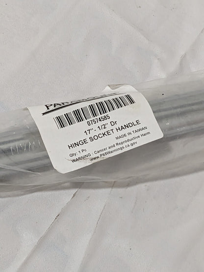 Paramount 17" Flex Handle: Chrome-Plated, 1/2" Drive 07574585
