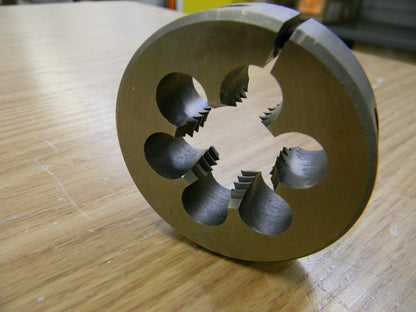 Interstate 1-8 UNC High Speed Steel Round Adjustable Die 03932811