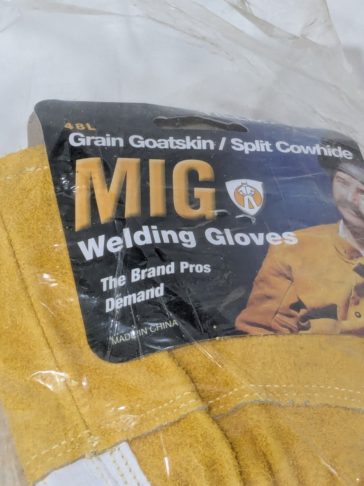 TILLMAN Welding/Heat Protective Glove Size Large Qty 6 Pairs 48L