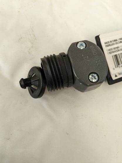GILMOUR Garden Hose Coupler: 0.5 Hose, Male, 3/4, Plastic 72pk 805054-1002