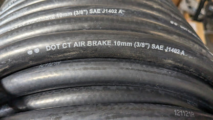 CONTINENTAL CONTITECH 3/8" Diam x 250' Long Power Brake Hose Rubber 20277547