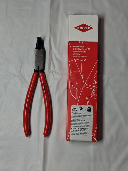 Knipex Internal Retaining Ring Pliers 6-3/4" OAL Bent Nose 4421J21