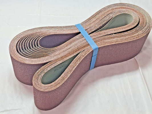 Tru-Maxx Aluminum Oxide Sanding Belts 3x79 80 Grit QTY 10 7424
