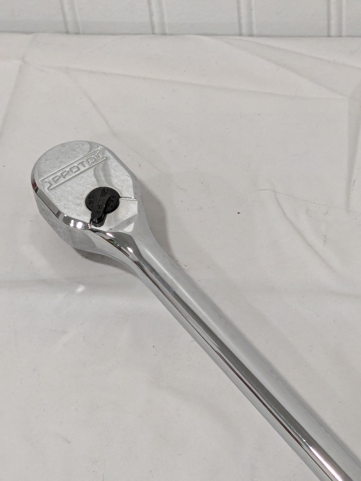 Proto Pear Head Ratchet Extra Long 1/2" Drive Size, 25-11/16" OAL J5426HTC