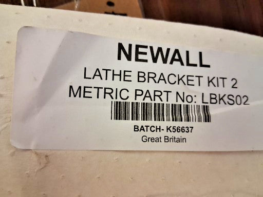 Newall Lathe Bracket Kit LBKS02