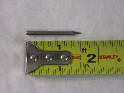 Accupro Solid Carbide Square End Mill 0.04" Diam 0.06" LOC 4FL Qty. 6
