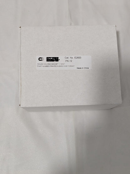 (12) Eclipse Ceramic Fixture Magnet: Center Mount, 1.425" L, 0.283" W E2600