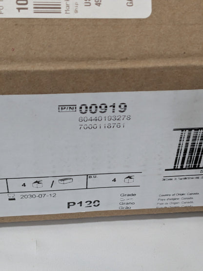 3M Abrasive Paper Disc 3" Dia, A/O, P120 Grit Box of 200 7000118761