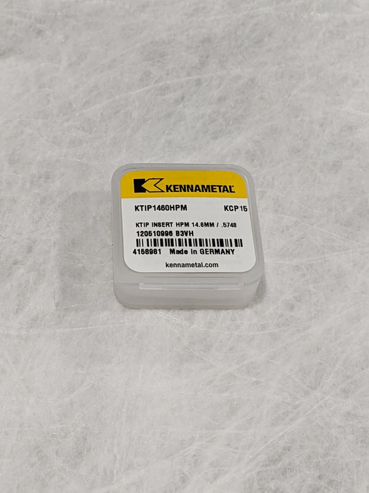 Kennametal Replaceable Drill Tip: KTIP1460HPM KCP15 4158981