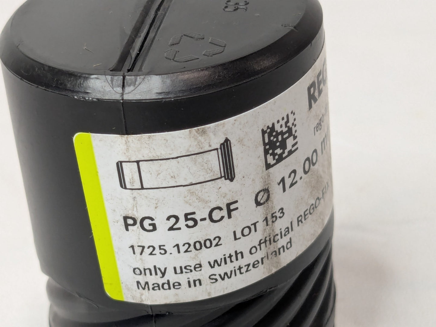 REGO-FIX powRgrip Collet Coolant-Thru PG 25-CF Ø 12.0 mm 1725.12002