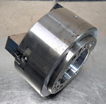 ATLAS WORKHOLDING Hydraulic Lathe Chuck  8" Diameter  3-Jaw  A2-6 Mount  AT