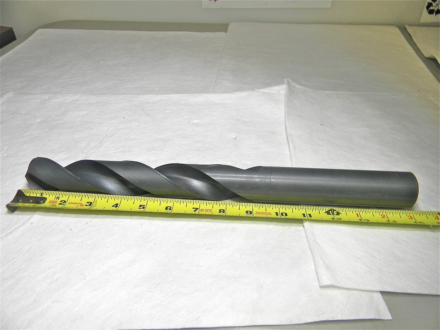 Cleveland Twist Drill Taper Length Drill Bit 1-13/32 HSS 2Fl 118º 15 OAL C08951