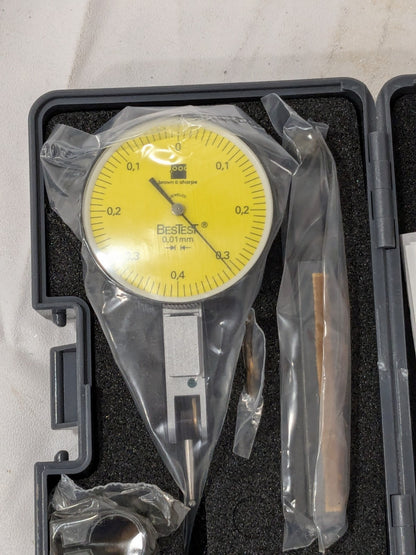 TESA Horizontal Dial Test Indicator: 0.80 mm Max 599-7031-13