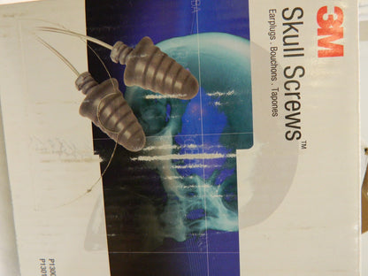 3M Earplug: 32dB, Foam, Cone, No Roll, Corded 7000127181