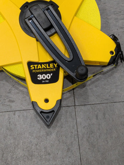 Stanley Tape Measure: 300' Long, 1/2" Wide 34-762