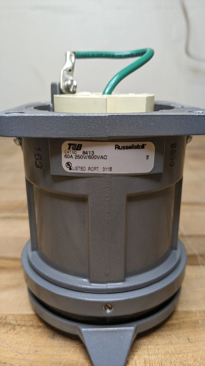 THOMAS &amp; BETTS 8413 60A 250V / 600 VAC 2W3P HS Ever-Lok