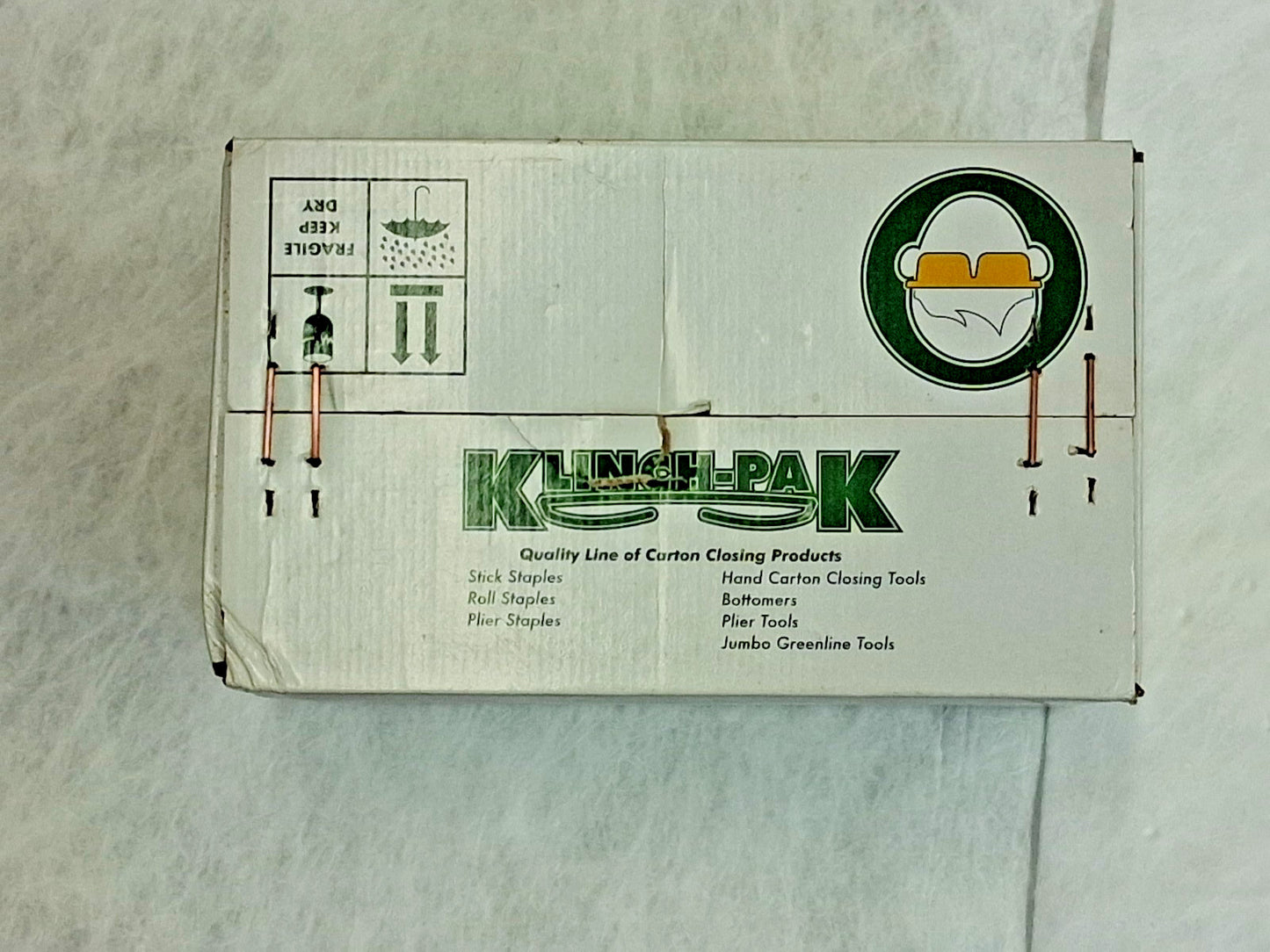 Klinch-Pak Construction Staples 1/2" Leg Length 10PKS Of 24000 K-SB103020-1/2