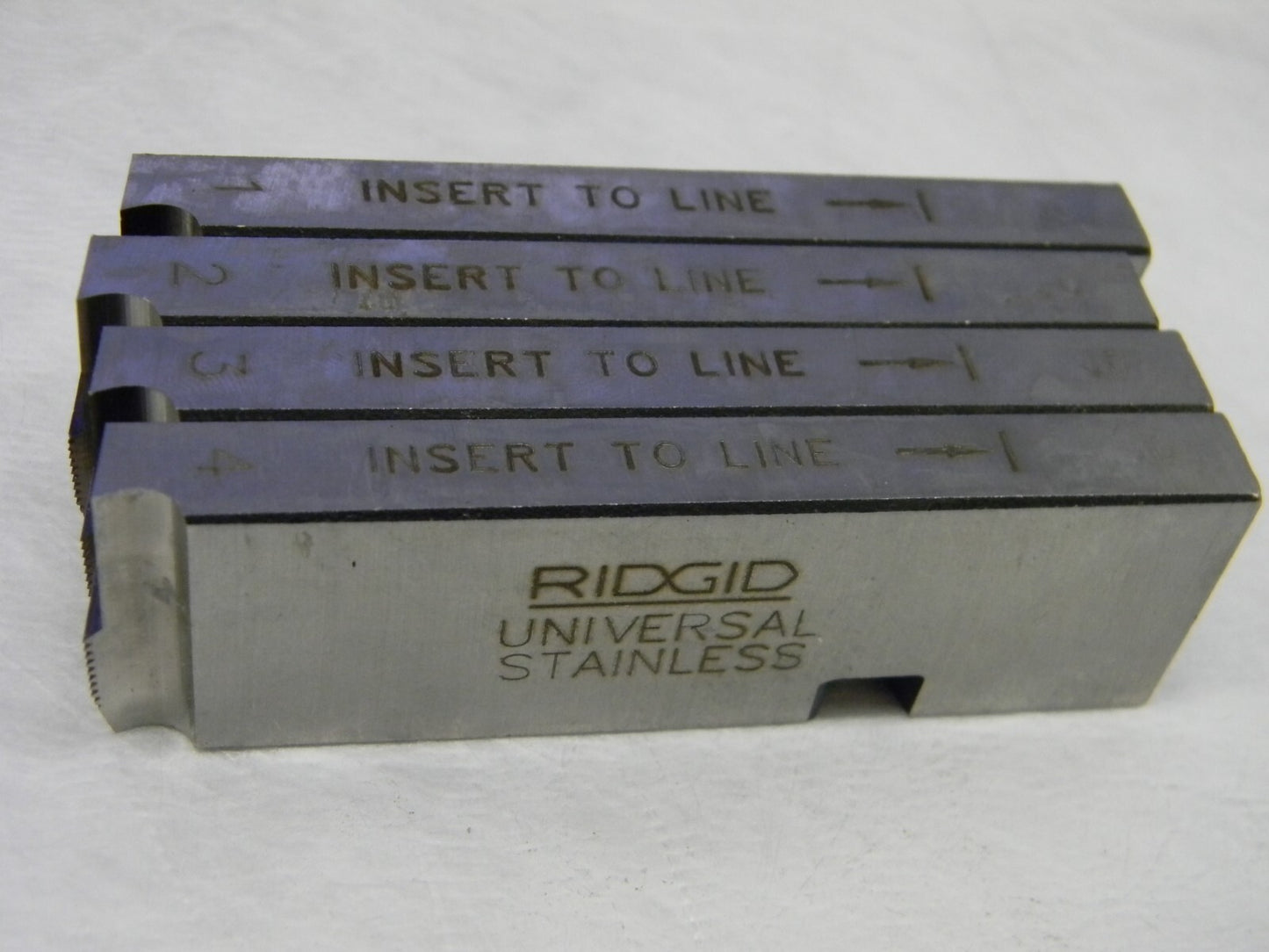 RIDGID used 1/2-14 - 3/4-14 NPT Thread RH HSS Pipe chaser 47785