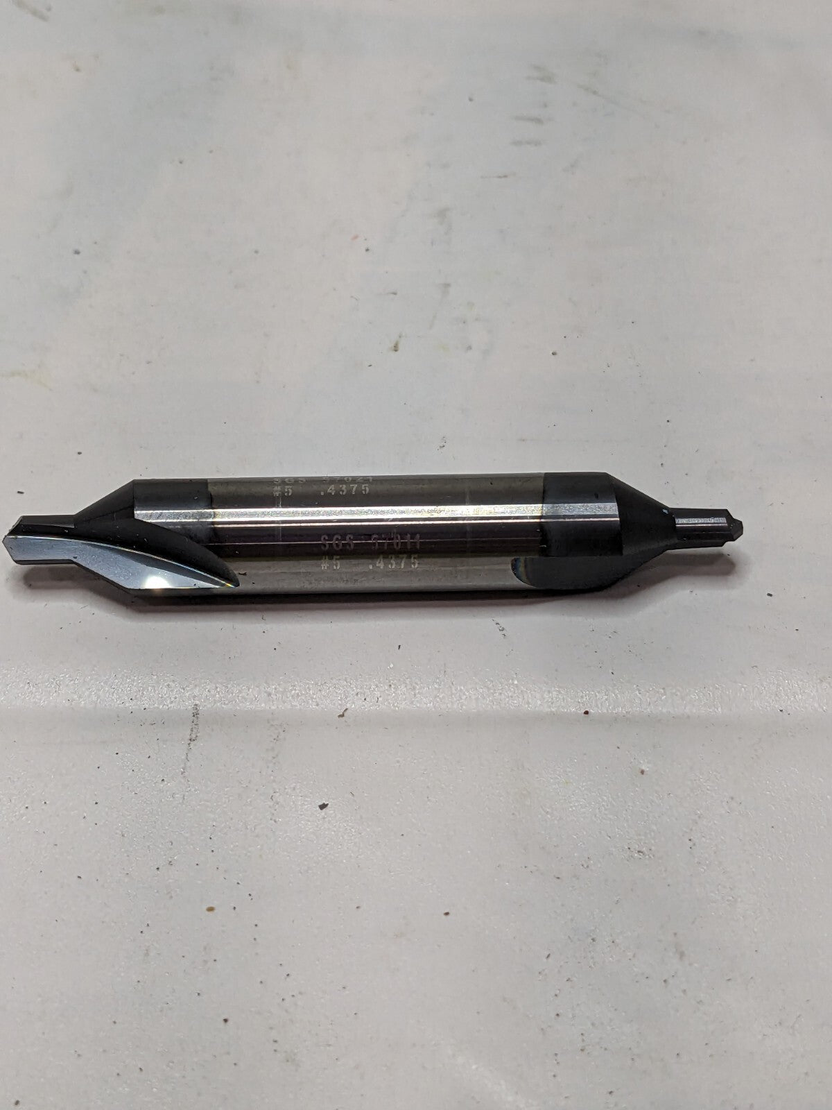SGS Combo Drill &amp; Countersink: 3/16, 118°, Solid Carbide 57021